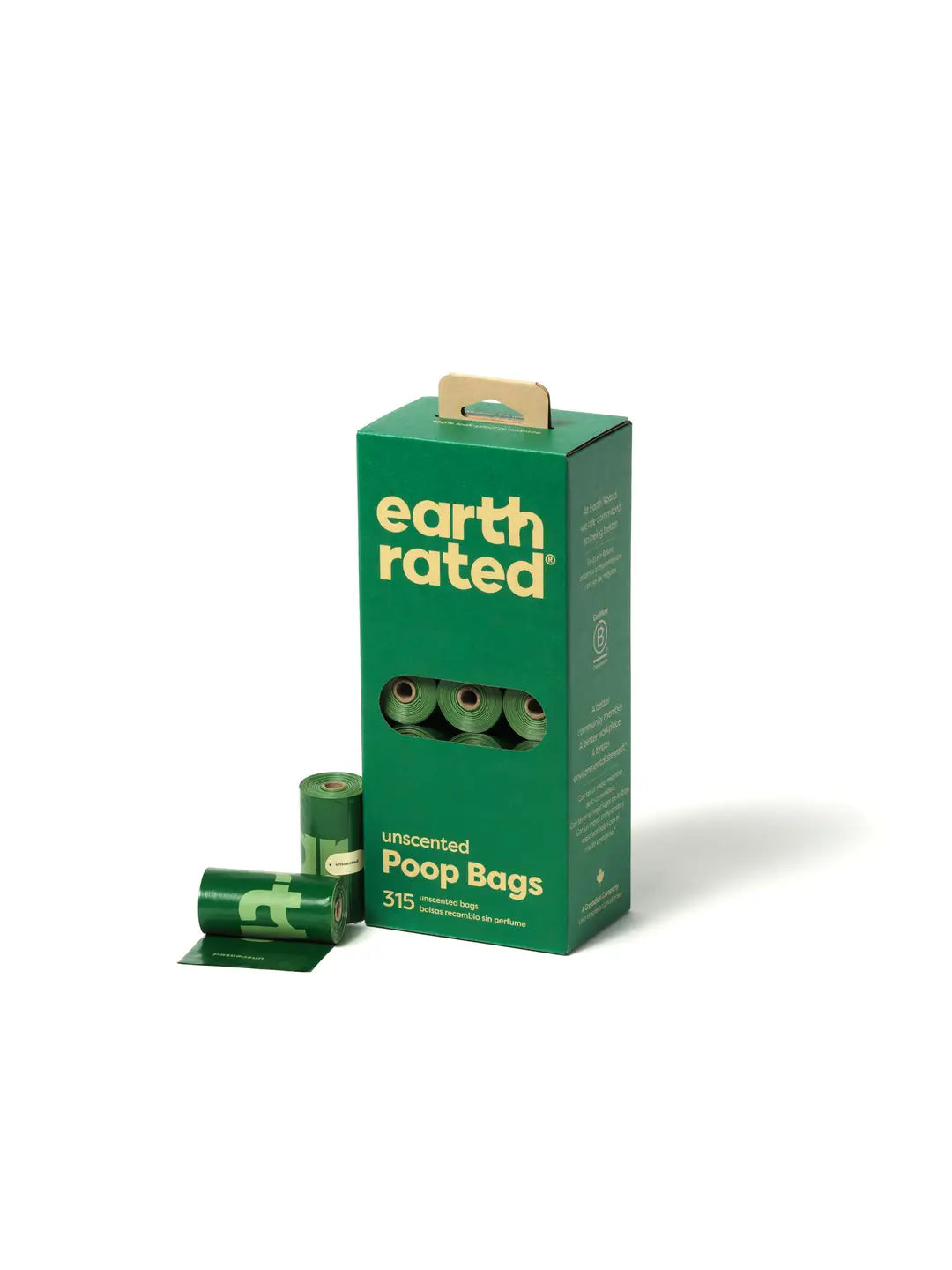 Earth Rated Poop Bags 315ct (21 rolls)