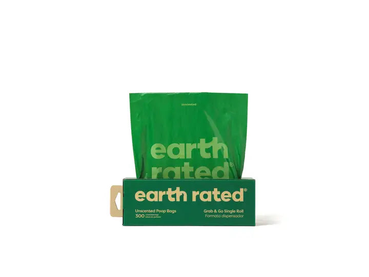 Earth Rated poop bags 300ct (1 large roll)