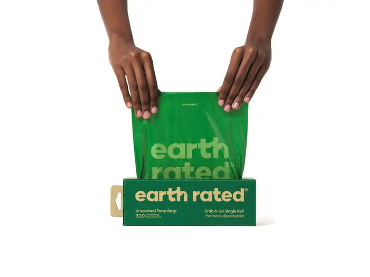 Earth Rated poop bags 300ct (1 large roll)