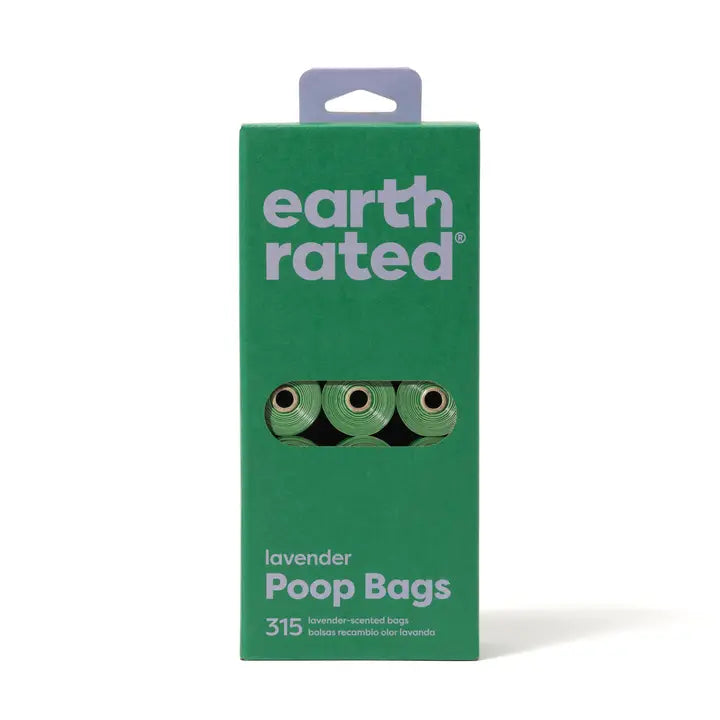 Earth Rated Poop Bags 315ct (21 rolls)