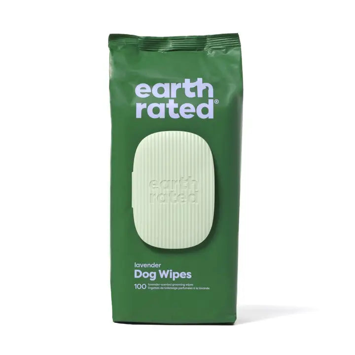 Earth Rated Dog Grooming Wipes 100ct
