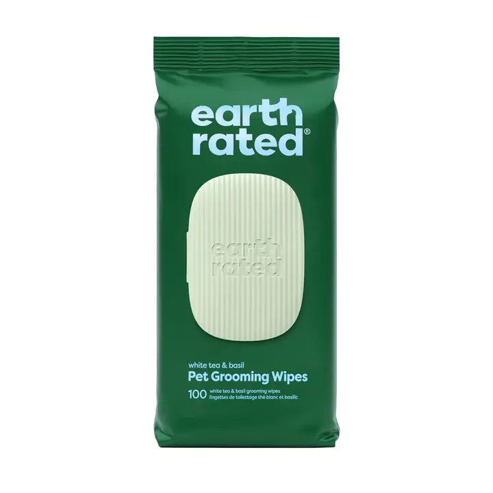 Earth Rated Dog Grooming Wipes 100ct